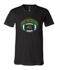 East Chatham Chargers Football Premium Soft V-Neck